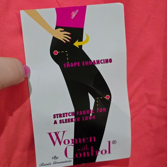 Women with Control Coral Shorts with pockets 3X NWT - Picture 5 of 6